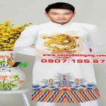 May áo dài nam cách tân đẹp ở Sài Gòn