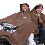 Áo mưa 2 đầu siêu rộng dành cho 2 người ngồi