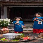 NHỮNG MẪU ÁO DÀI TRUYỀN THỐNG CHO BÉ THƯỚT THA DIỆN TẾT