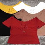 [GIÁ TỐT] Áo thun cột dây trước ngực tay ngắn, Giá siêu tốt 49,000đ! Mua nhanh tay!