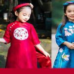 Các mẫu áo dài cách tân cho bé gái 2019 đẹp nhất hiện nay
