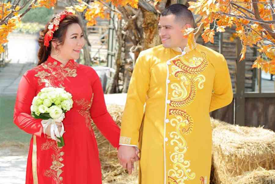 #11 Cách Chọn Và #20 Mẫu Áo Dài Cưới Cho Cô Dâu Mập Lùn | Thoitrangviet247