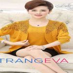 Áo khoác len cardigan đẹp tuổi trung niên cho mùa thu đông