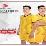 BỘ QUẦN ÁO ĐẤU KHÔNG LOGO KAMITO KMSH2101 MÀU VÀNG – HÀNG VIỆT NAM
