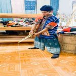 Áo Khoác Nam Trung Niên Bằng Chất Liệu Thổ Cẩm Năm 2021