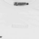 White LS Rubber Tag Tee DAVIES BRAND ®
