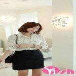 Các mẫu áo voan Hàn Quốc họa tiết đẹp mùa hè 2014 cho nữ công sở thanh lịch