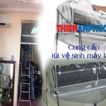 Áo vệ sinh máy lạnh – Mua túi hứng nước rửa máy lạnh giá rẻ 2019