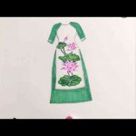 Cách Vẽ Áo Dài Truyền Thống, Áo Dài Cách Tân Nam Vẽ Đơn Giản