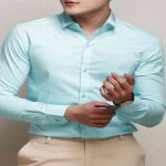 [SIÊU RẺ] Áo sơ mi nam trơn màu xanh rêu đậm, Giá siêu rẻ 75,000đ! Mua liền tay!