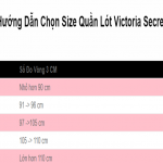 Cách đo size áo ngực Victoria Secret và bảng Size chi tiết
