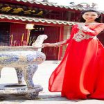 Vải may áo dài tuổi trung niên lên áo chuẩn và đẹp nhất