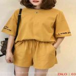 [GIÁ TỐT] Bộ quần áo nữ cộc tay đẹp, Giá siêu tốt 250,000đ! Mua nhanh tay!