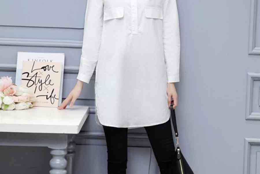 10 cách phối đồ với áo sơ mi form dài phong cách Hàn Quốc – Thời trang – Việt Giải Trí – Thời Trang Việt – Thời Trang Việt | Thoitrangviet247