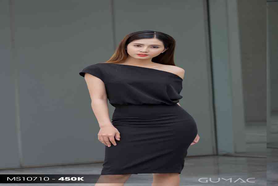 TUYỂN CHỌN MẪU ĐẦM ĐEN SANG TRỌNG, QUÝ PHÁI CỦA GUMAC