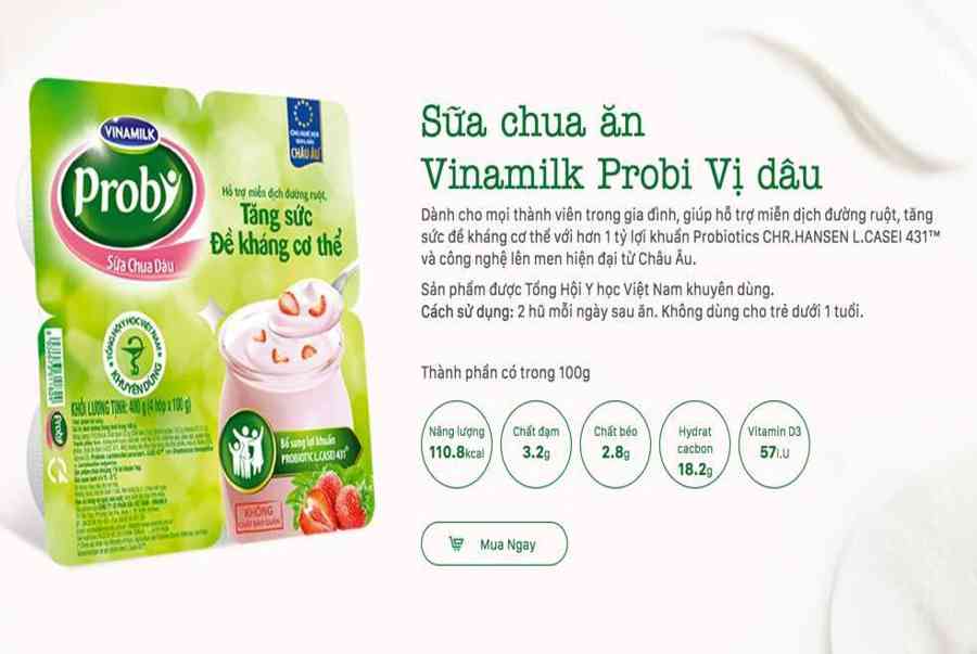 #1 Sữa chua uống probi cho trẻ mấy tháng, giá bao nhiêu, uống lúc nào