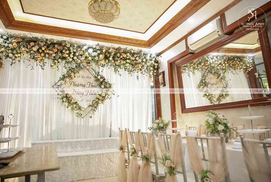 CÔ DÂU DỄ QUÊN NHỮNG BƯỚC TRANG TRÍ TIỆC CƯỚI NÀO?