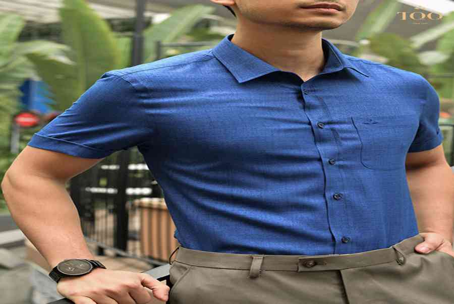 5+ cách phối áo sơ mi XANH nam lịch lãm quý ông cần phải biết