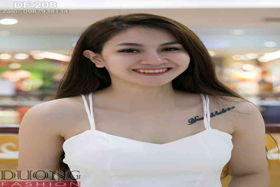 Váy dự tiệc hở lưng dây đan chéo – Dương Fashion