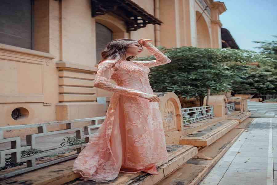 Những mẫu áo dài cưới màu hồng HOT nhất hiện nay – Juliette Bridal