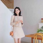 Ba cách phối một kiểu áo khoác vải tweed