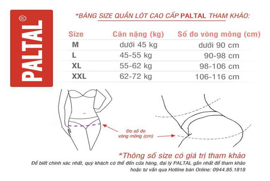 Tư vấn chọn Size