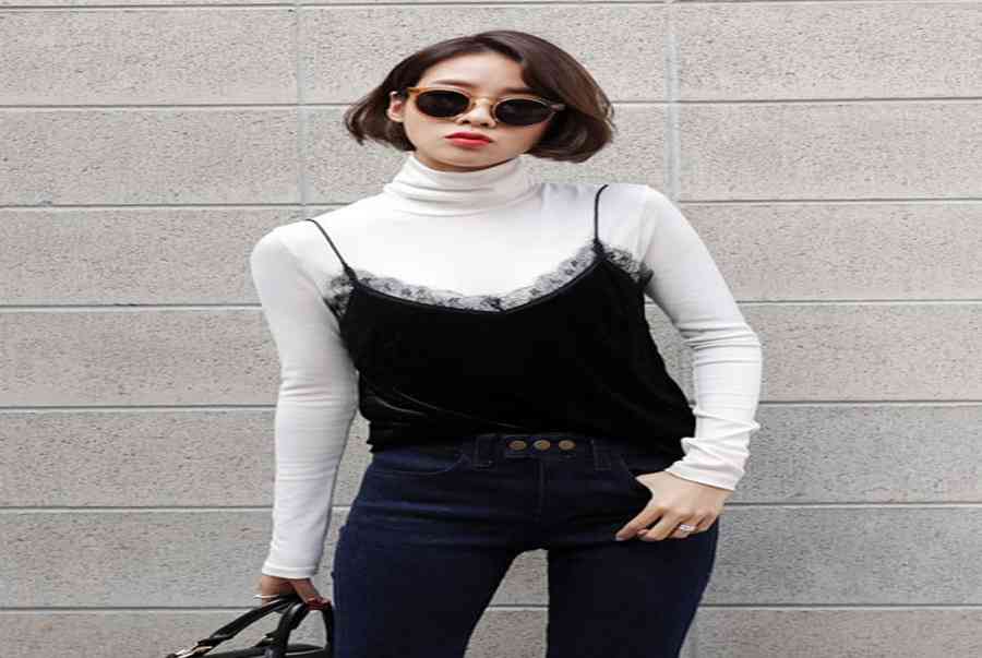 10 Cách phối đồ với áo len cổ lọ nữ thật ấm áp và trendy – Zerdio