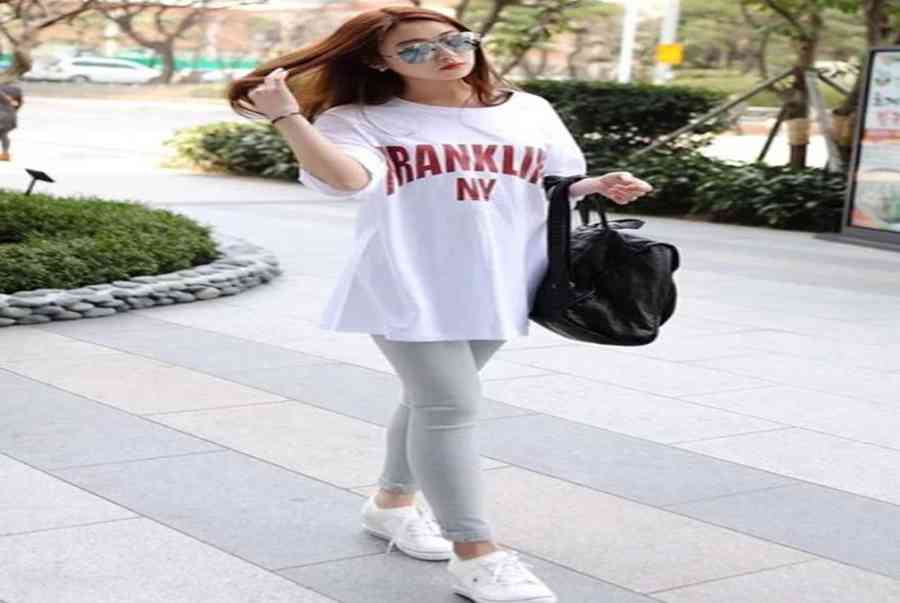 Cách phối áo phông rộng đẹp, chất và cá tính cho cô nàng sành điệu