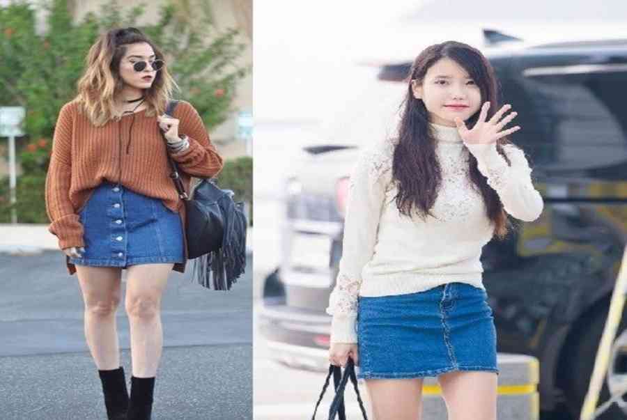 Chân váy Jean: 15 cách phối đồ với chân váy Jean ôm cực chất – Thời Trang Việt