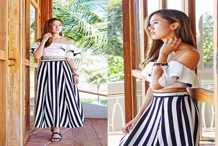 Các cách phối đồ với chân váy maxi dài đẹp dành cho các chị em