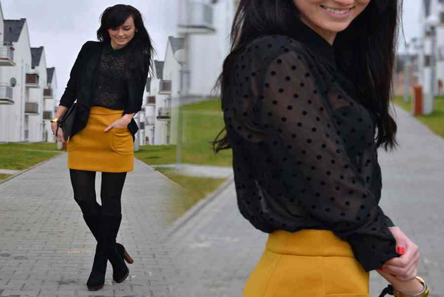 10+ Outfits Chân váy màu vàng kết hợp với áo màu gì đẹp nhất?