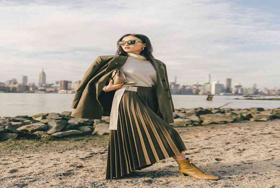 Chân váy vintage mặc với áo gì cho ngày xuân thật xinh đẹp | Neva Fashion