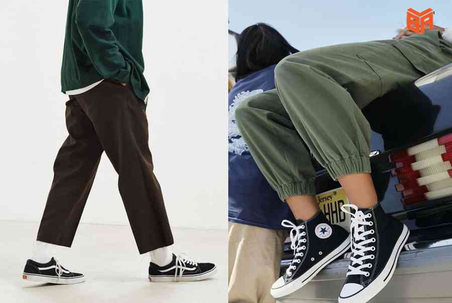 Lakbay tổng hợp 5 đôi sneaker dễ phối đồ nhất dành cho các bạn nam nữ.