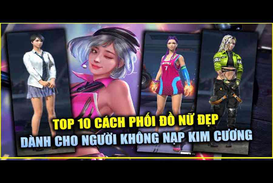 Free Fire | TOP 10 Cách Phối Đồ Nữ Đẹp Dành Cho Người Không Nạp Kim Cương | Rikaki Gaming | Tổng quát các tài liệu liên quan đến các kiểu tóc đẹp cho nữ vào mùa hè chính xác
