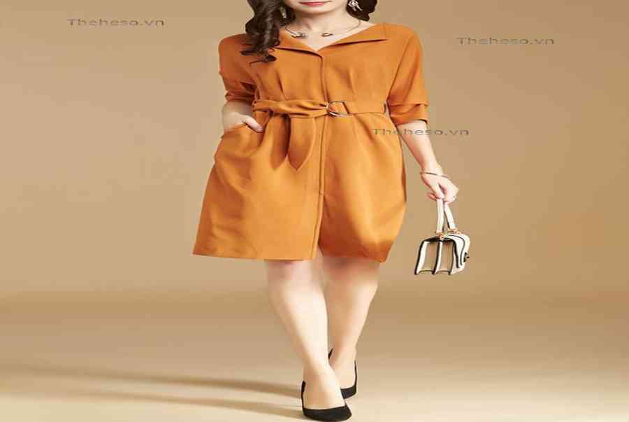 Mẫu váy đầm liền thân Hàn Quốc công sở đẹp sang trọng thu đông 2021 – 2022