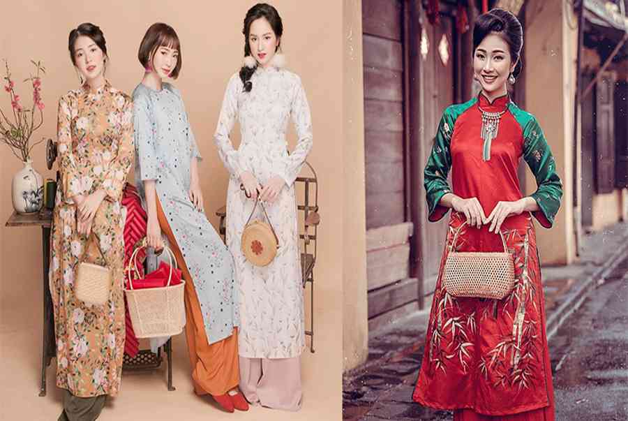 Những kiểu túi xách mix cùng áo dài cho ngày Tết đẹp sang chảnh
