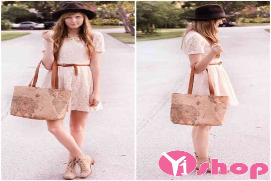Những kiểu váy đẹp Hàn Quốc dành cho bạn nữ đi chơi dạo phố hè xinh xắn quyến rũ 2014