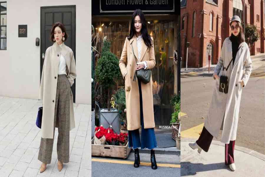 Top 18 Cách phối đồ với áo khoác dạ dài cho mùa đông ấm áp