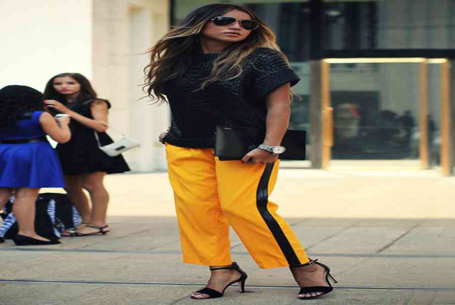 Quần ống rộng Hàn Quốc cách điệu cho phái đẹp thêm cá tính