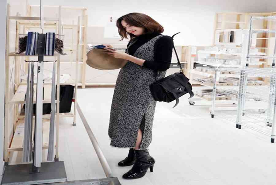 Mix Đồ Với Váy Yếm Mùa Đông Cho Các Nàng