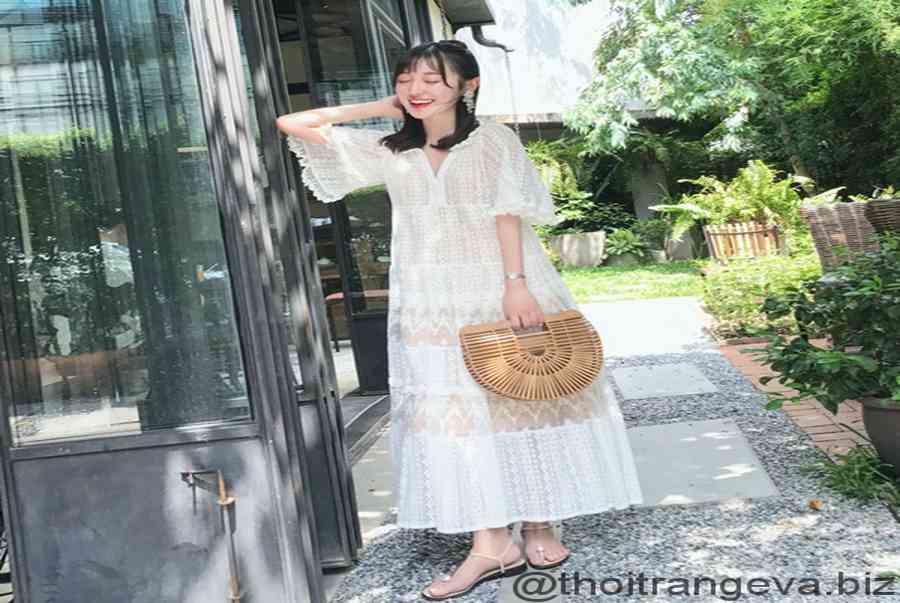 Váy đầm trắng đi biển đẹp phải có trong tủ đồ của nàng