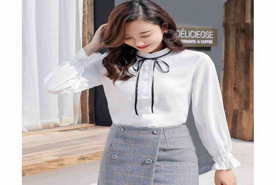 Top 14 kiểu áo sơ mi trắng nữ được yêu thích hiện nay