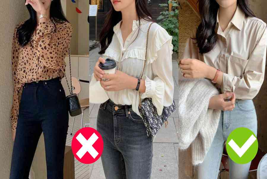 Chị em vai gầy, vai rộng, cổ ngắn nên ghim loạt tuyệt chiêu lên đồ để nhược điểm biến mất