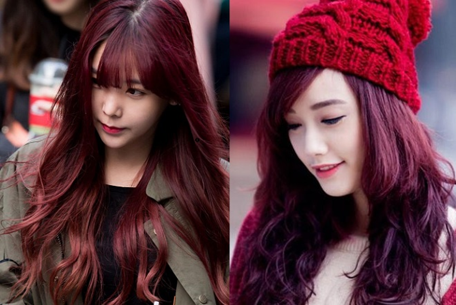 Da vàng nên nhuộm tóc màu gì cho sáng da?