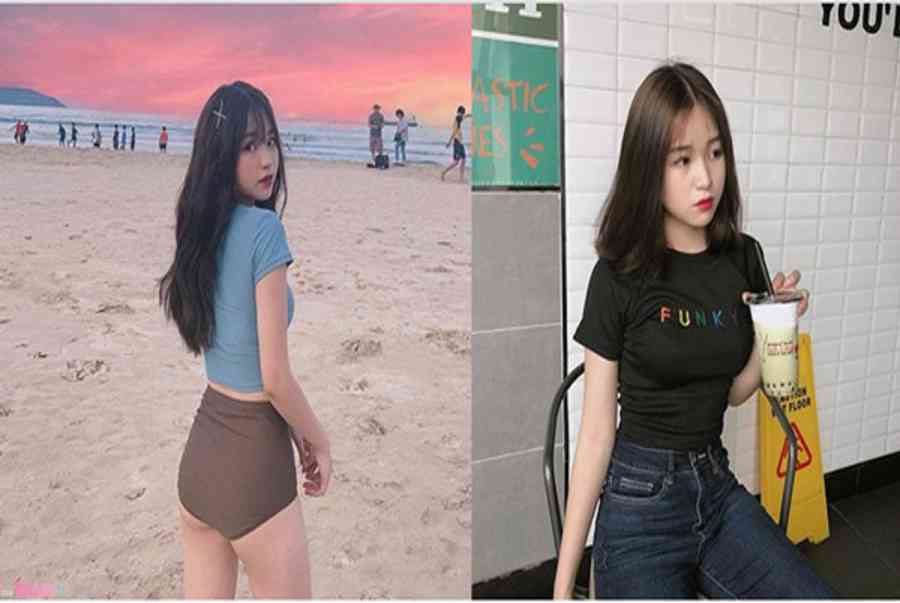 Khoe vòng 3 căng đầy trên biển, hot girl Việt có mái tóc bồng bềnh bất ngờ lên báo Trung