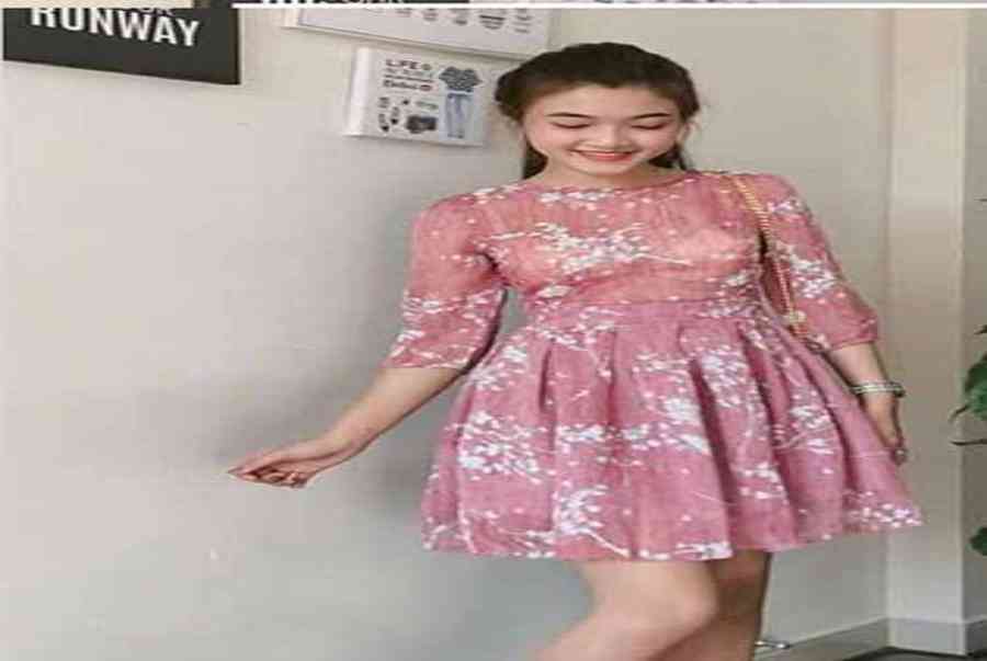 Đầm họa tiết nhỏ trẻ đẹp cho các cô nàng u40