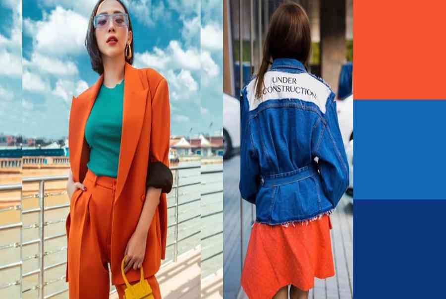 Màu xanh dương mặc với màu gì? 12 cách phối giúp bạn trở thành fashionista
